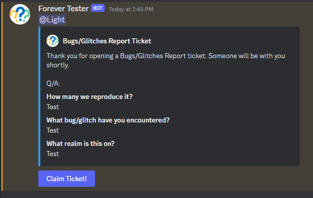 General Ticket Bot